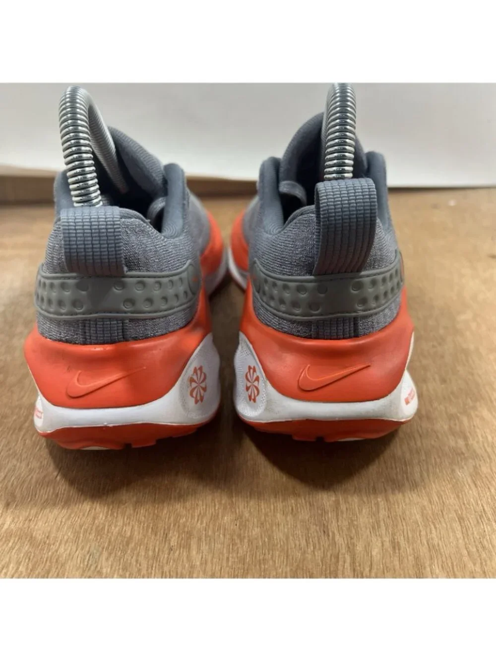 New NIKE ReactX Infinity Run 4 Women Size 7 Running Shoes Orange FJ1222-005